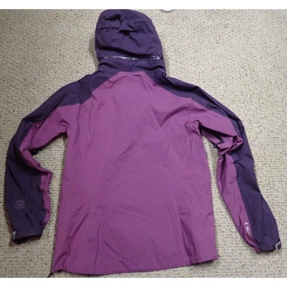 Outdoor Research Rain Jacket Womens Small Purple Excellent Pertex Shield Shell - Picture 9 of 12